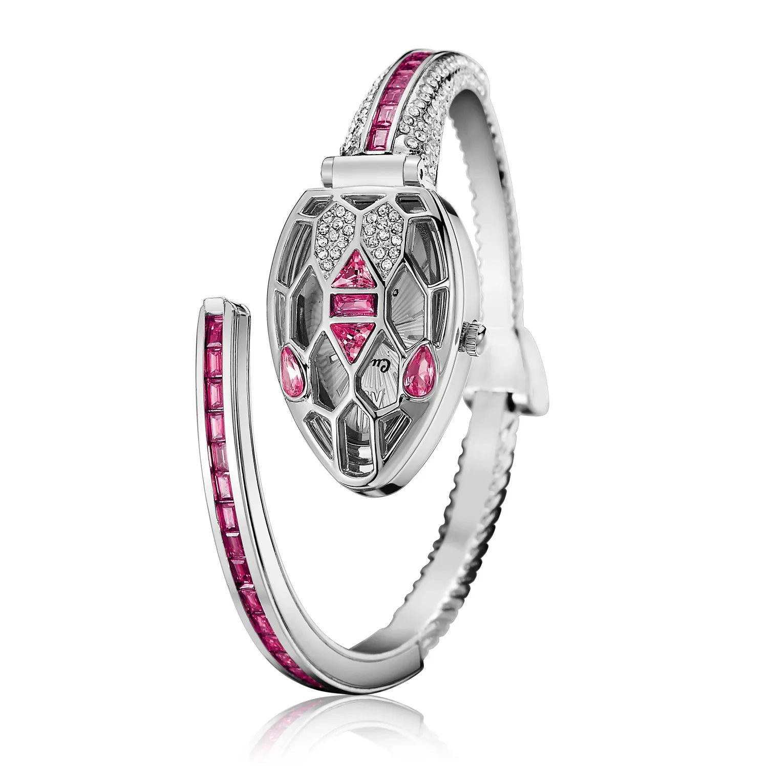 Montre bracelet “Émeraude Serpent” – Élégance audacieuse et design bijou luxueux