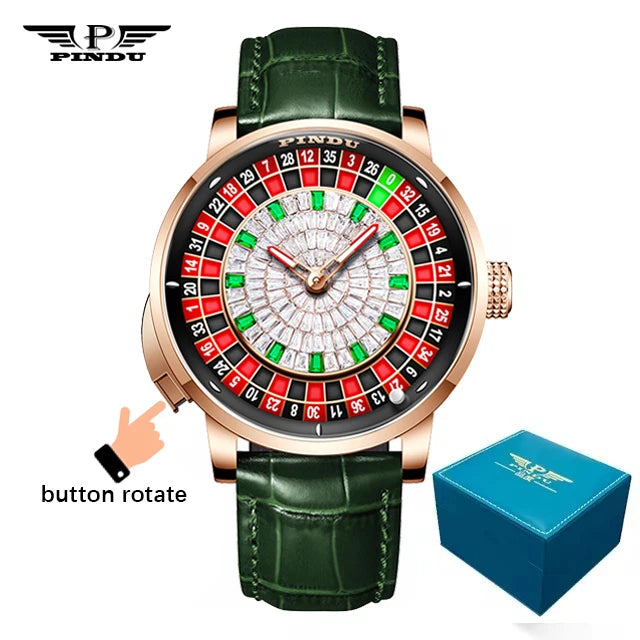 Montre mécanique PINDU Design NH35A – Élégance audacieuse & précision automatique