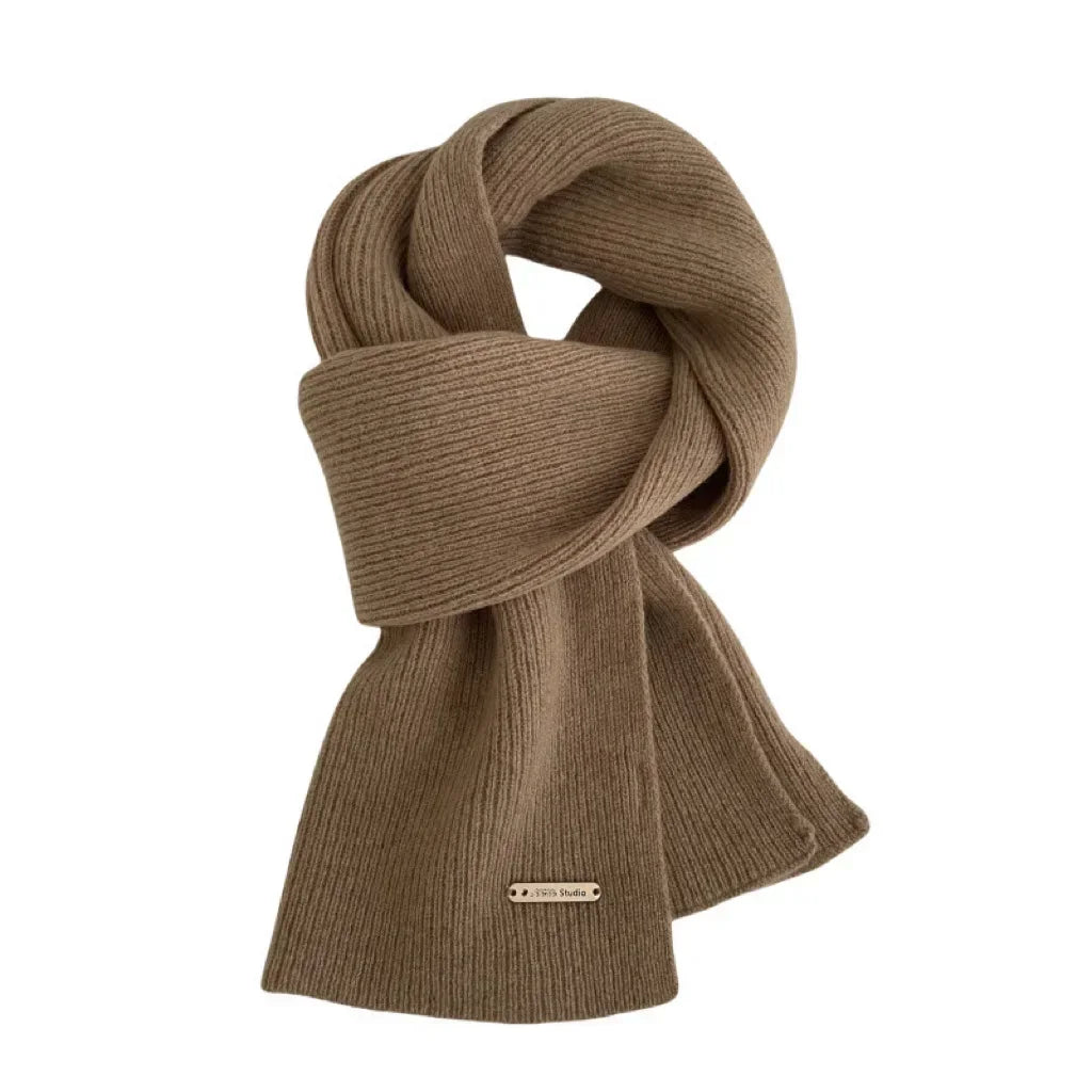 Écharpe Femme en Cachemire Mélangé – Grande Écharpe Chaude et Douce Hiver | Châle Épais Uni Style Élégant