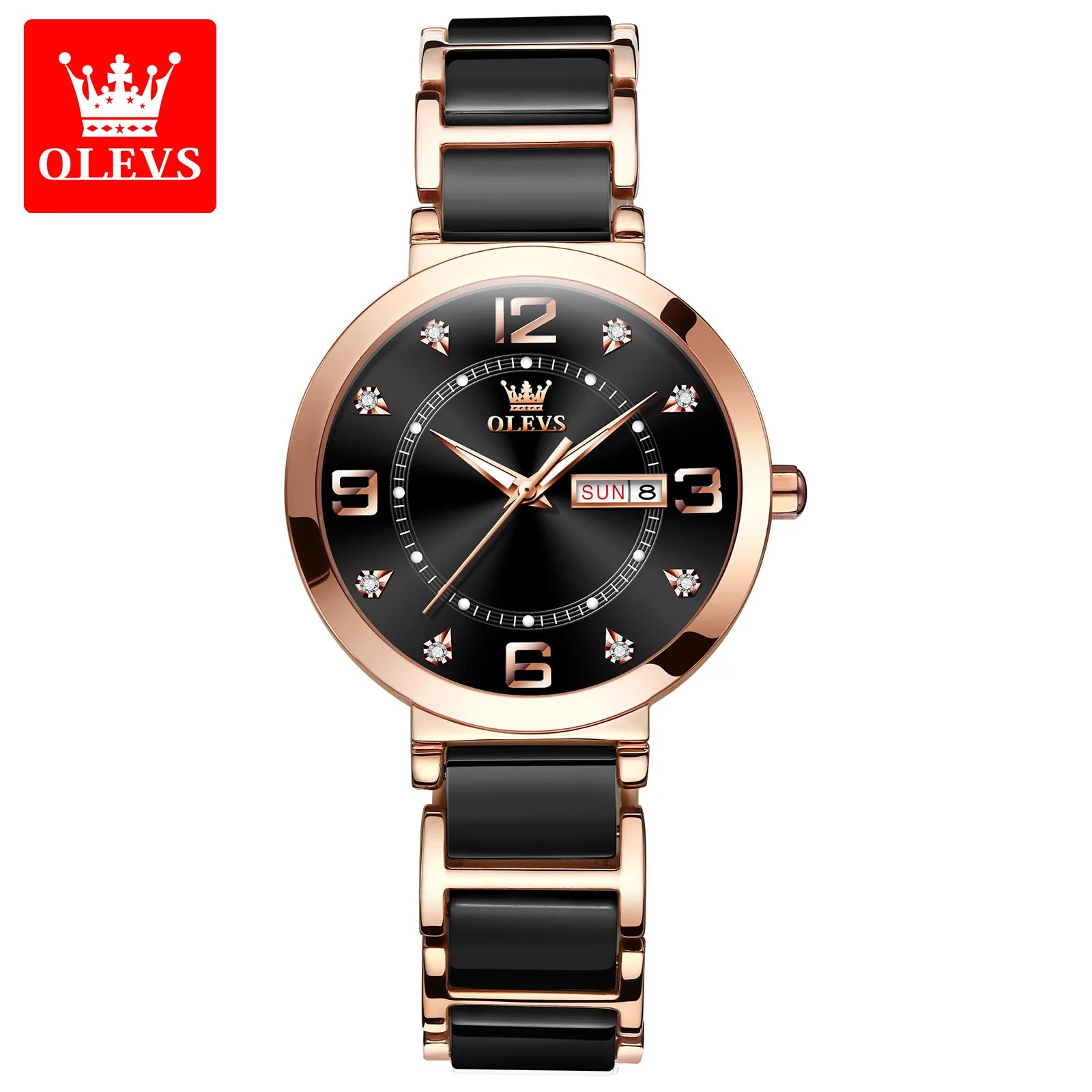 Montre-bracelet de luxe pour femme OLEVS - élégante et tendance