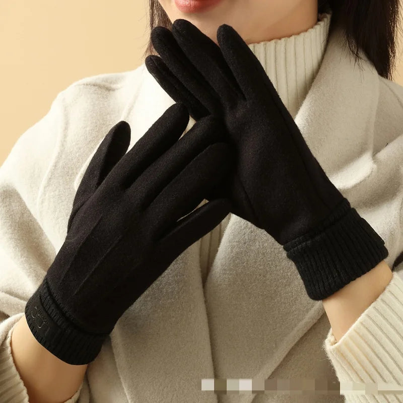Gants Femme Hiver en Cachemire Doux – Tactiles pour Smartphone | Élégants, Chauds et Confortables