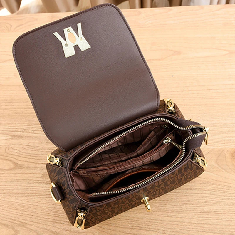 Sac à Main Femme Chic & Vintage – Mini Sac à Bandoulière avec Poignée | Style Élégant et Pratique