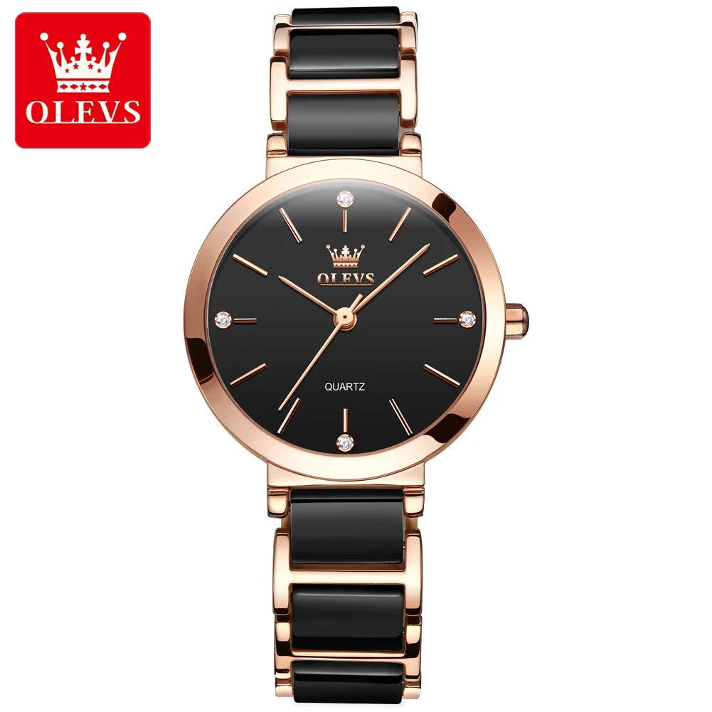 Montre-bracelet de luxe pour femme OLEVS - élégante et tendance