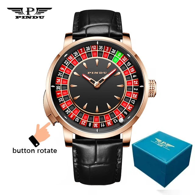 Montre mécanique PINDU Design NH35A – Élégance audacieuse & précision automatique