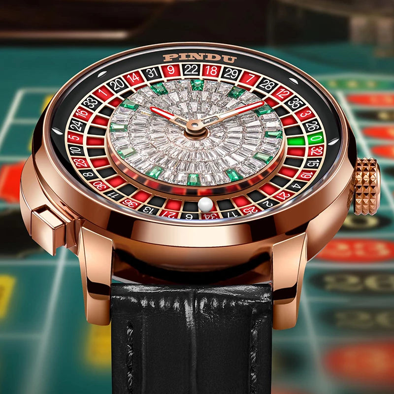 Montre mécanique PINDU Design NH35A – Élégance audacieuse & précision automatique