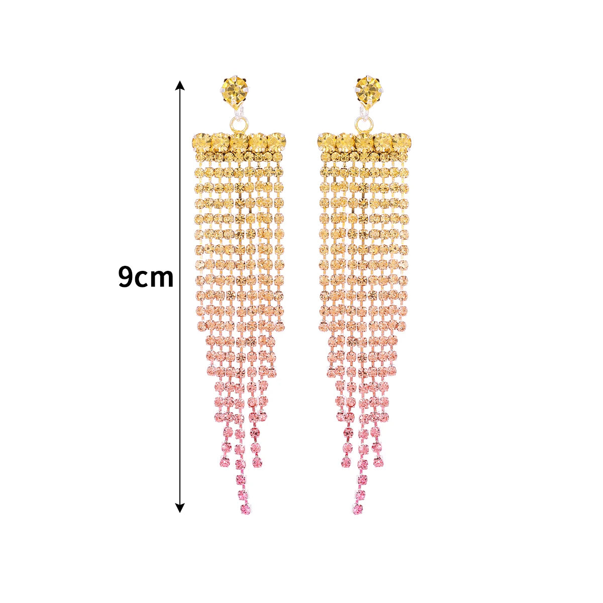 Boucles d’Oreilles Cristal Élégantes – Longues & Scintillantes | Spécial Soirée, Mariage & Événements – Le Monde de Cindy