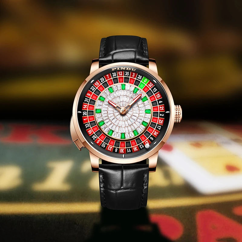 Montre mécanique PINDU Design NH35A – Élégance audacieuse & précision automatique