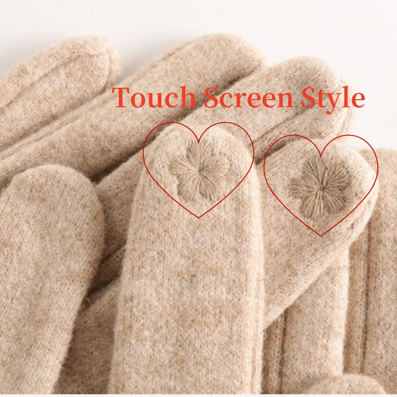Gants Femme Hiver en Cachemire Doux – Tactiles pour Smartphone | Élégants, Chauds et Confortables