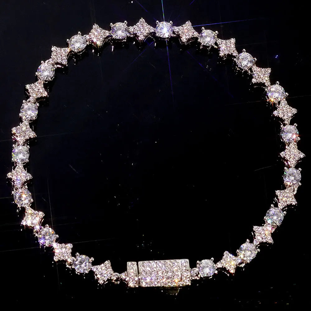Bracelet Tennis Léger en Zircon Cubique – Bijou Mixte Élégant & Brillant | Style Luxe et Intempore