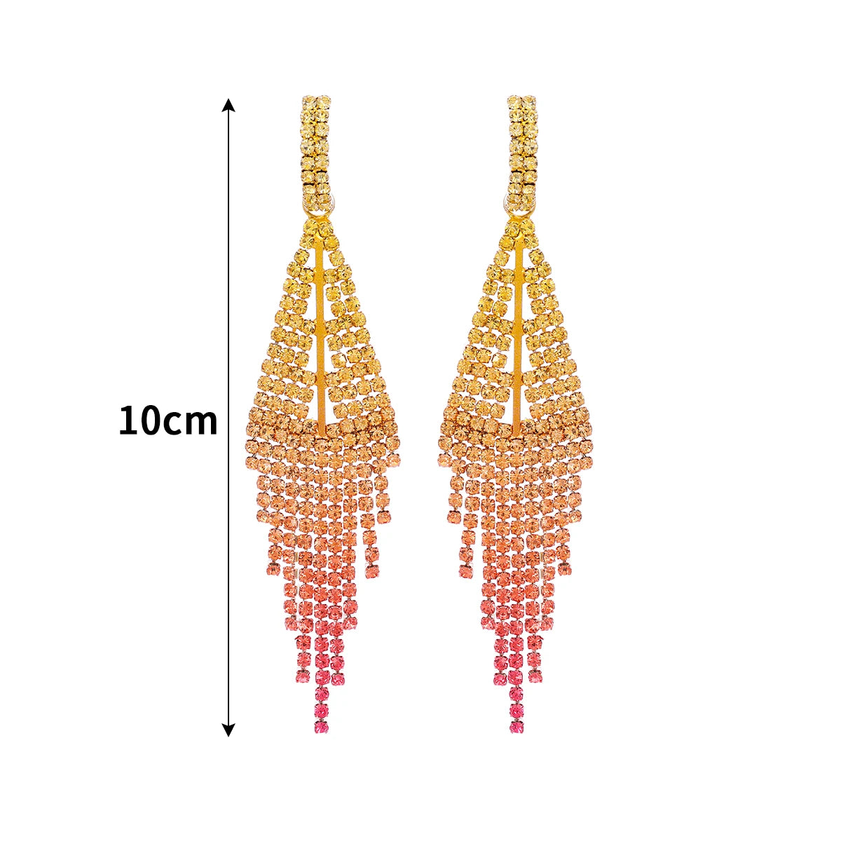 Boucles d’Oreilles Cristal Élégantes – Longues & Scintillantes | Spécial Soirée, Mariage & Événements – Le Monde de Cindy