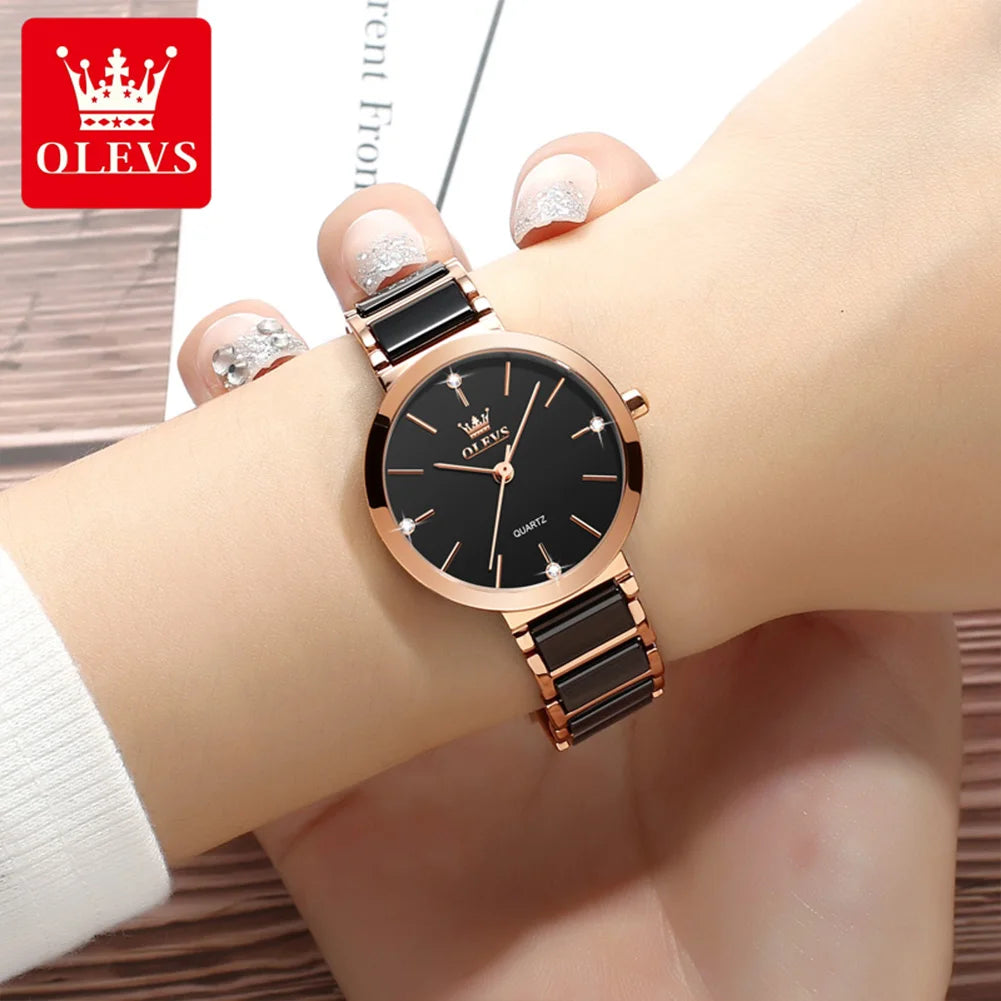 Montre-bracelet de luxe pour femme OLEVS - élégante et tendance