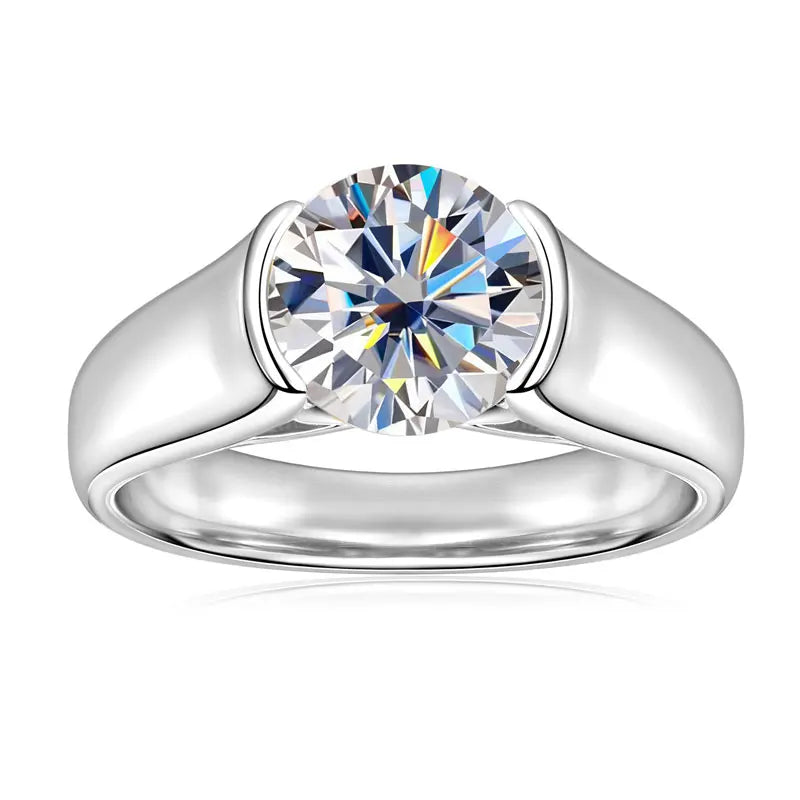 💎 Titre :

Bague halo en moissanite 2 carats – Argent 925 certifié, éclat diamant, bijou de luxe pour femme