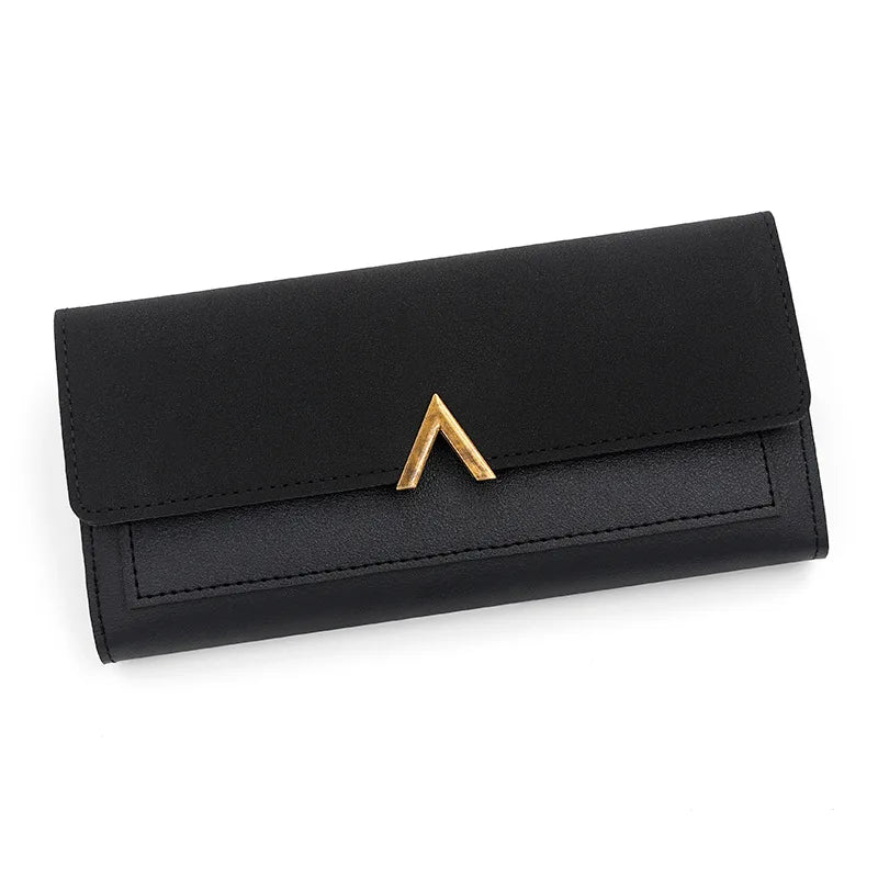 Portefeuille Long Femme Élégant – Cuir Doux, Multi-Rangements & Fermeture Sécurisée | Style Chic et Pratique