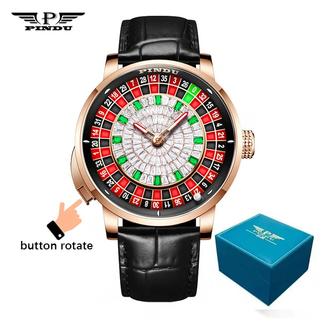 Montre mécanique PINDU Design NH35A – Élégance audacieuse & précision automatique