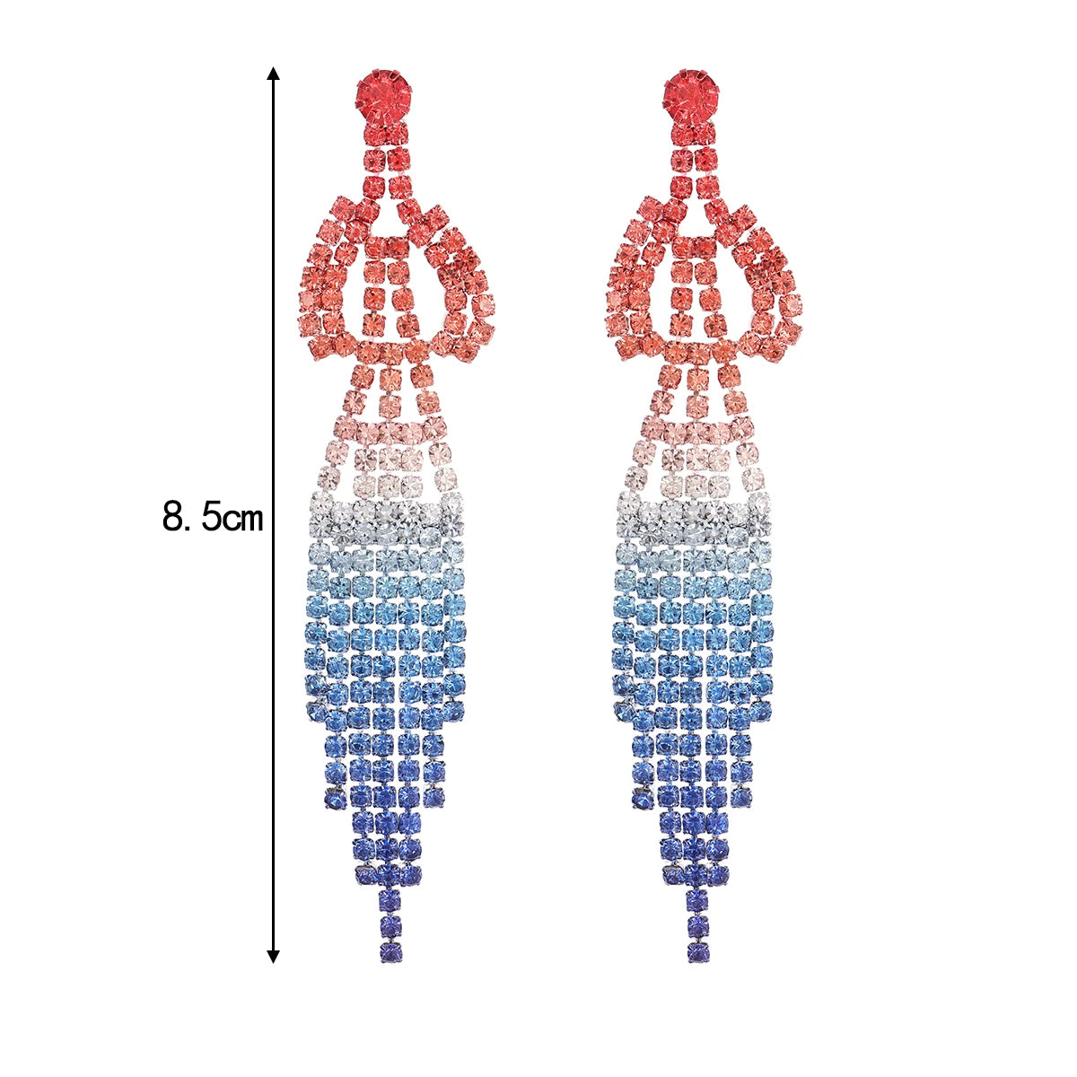 Boucles d’Oreilles Cristal Élégantes – Longues & Scintillantes | Spécial Soirée, Mariage & Événements – Le Monde de Cindy