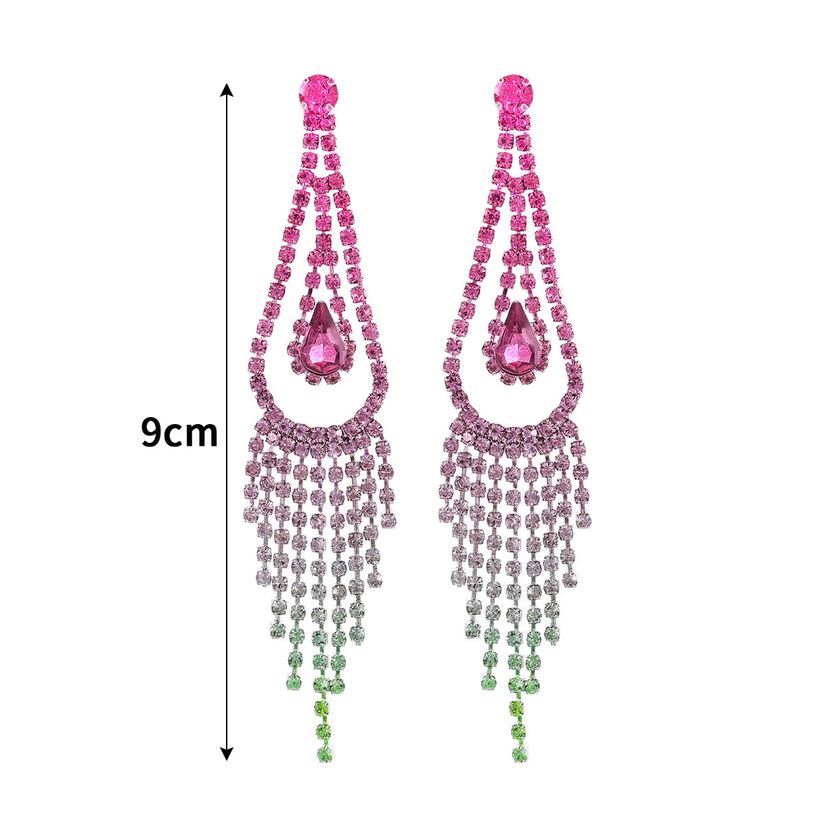 Boucles d’Oreilles Cristal Élégantes – Longues & Scintillantes | Spécial Soirée, Mariage & Événements – Le Monde de Cindy