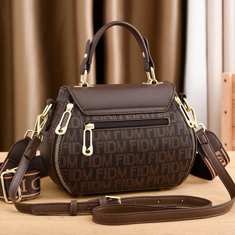 Sac à Main Femme Chic & Vintage – Mini Sac à Bandoulière avec Poignée | Style Élégant et Pratique