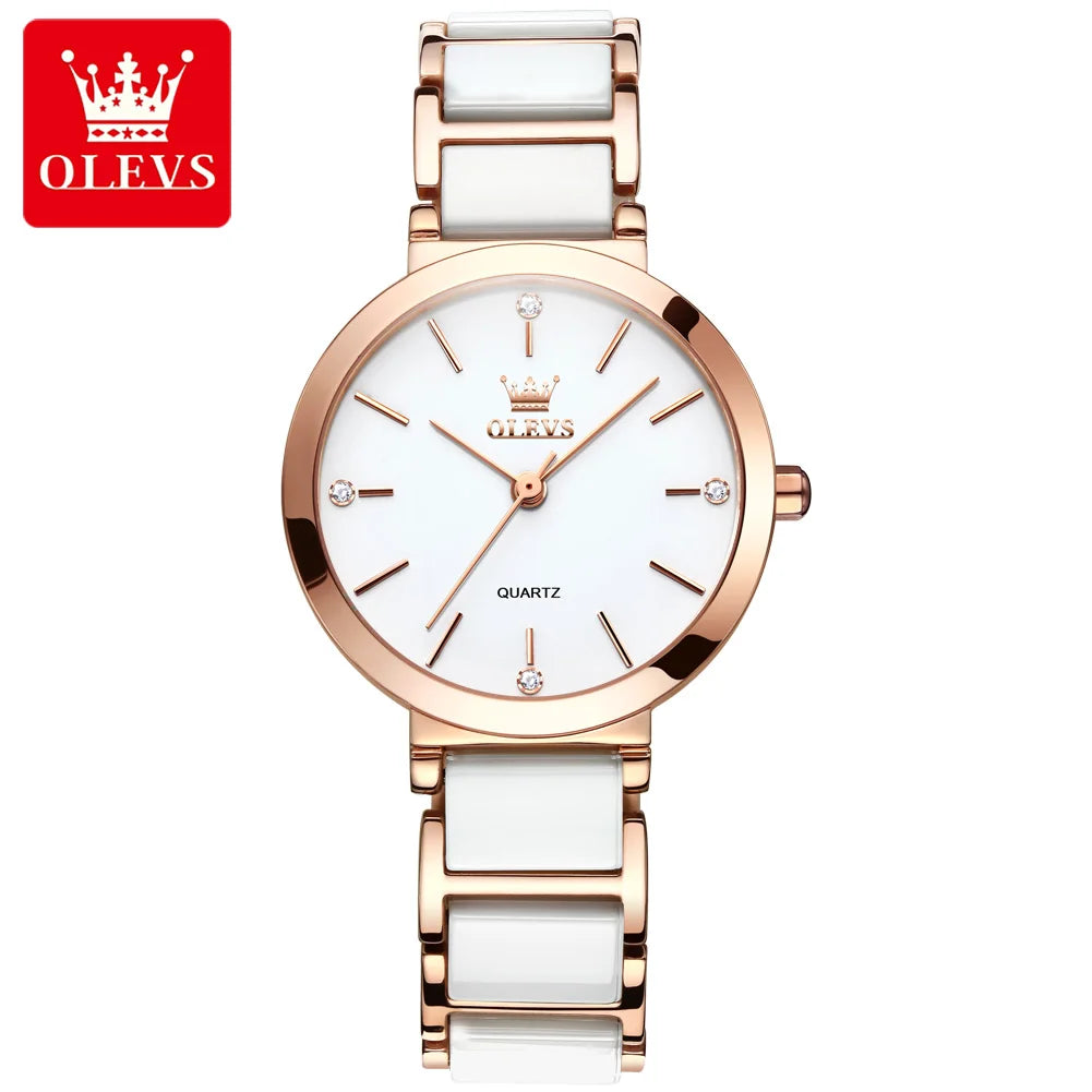 Montre-bracelet de luxe pour femme OLEVS - élégante et tendance