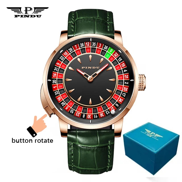 Montre mécanique PINDU Design NH35A – Élégance audacieuse & précision automatique