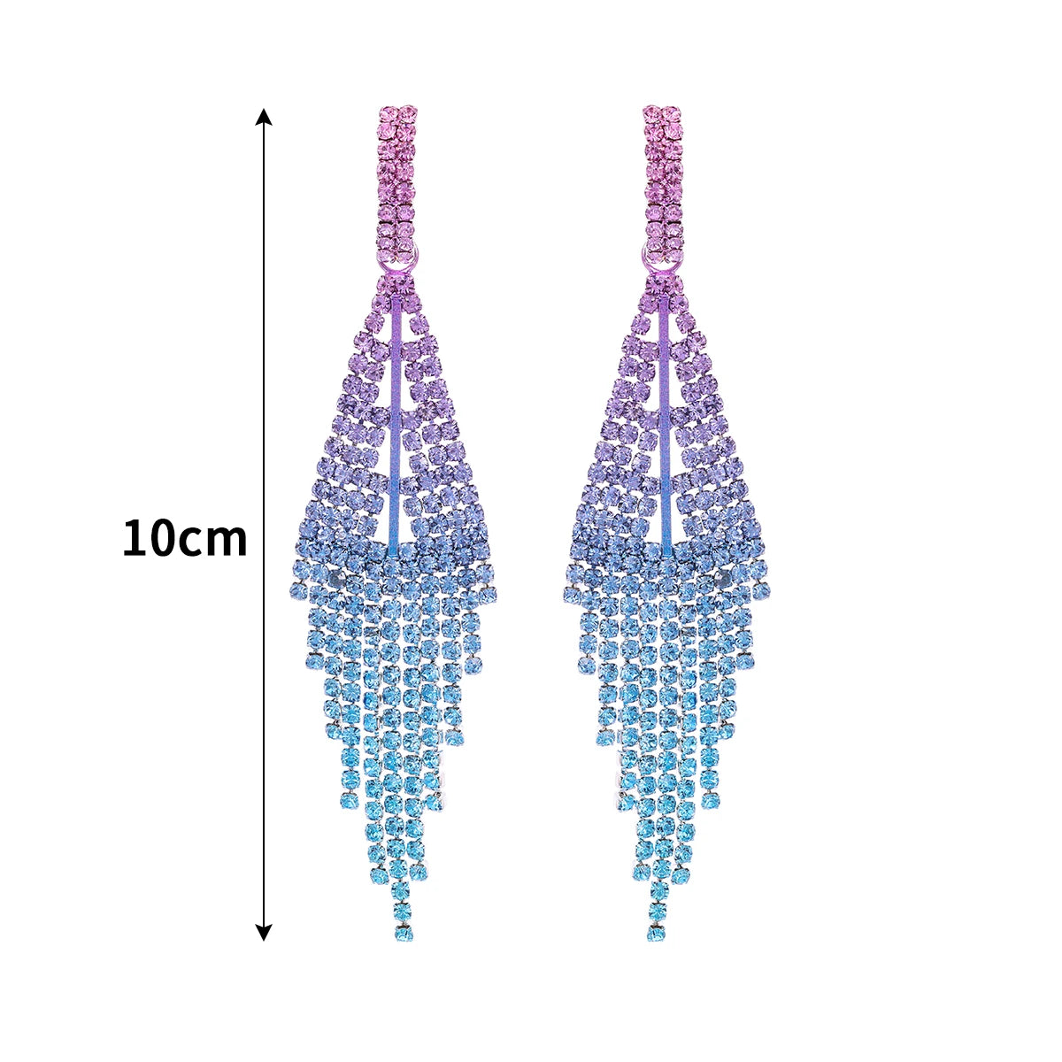 Boucles d’Oreilles Cristal Élégantes – Longues & Scintillantes | Spécial Soirée, Mariage & Événements – Le Monde de Cindy