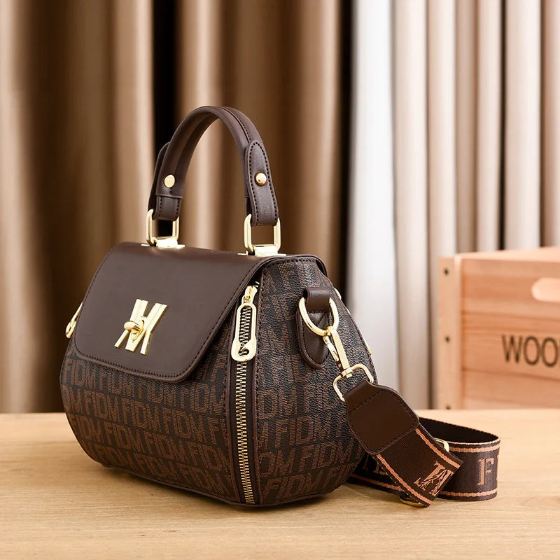 Sac à Main Femme Chic & Vintage – Mini Sac à Bandoulière avec Poignée | Style Élégant et Pratique