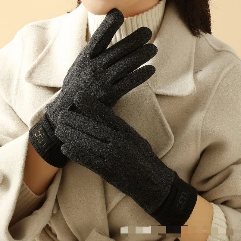 Gants Femme Hiver en Cachemire Doux – Tactiles pour Smartphone | Élégants, Chauds et Confortables
