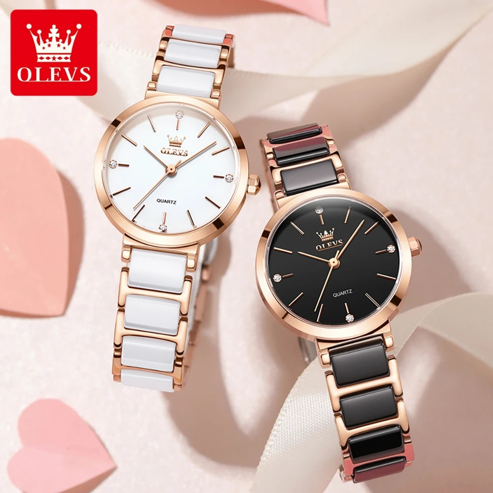 Montre-bracelet de luxe pour femme OLEVS - élégante et tendance