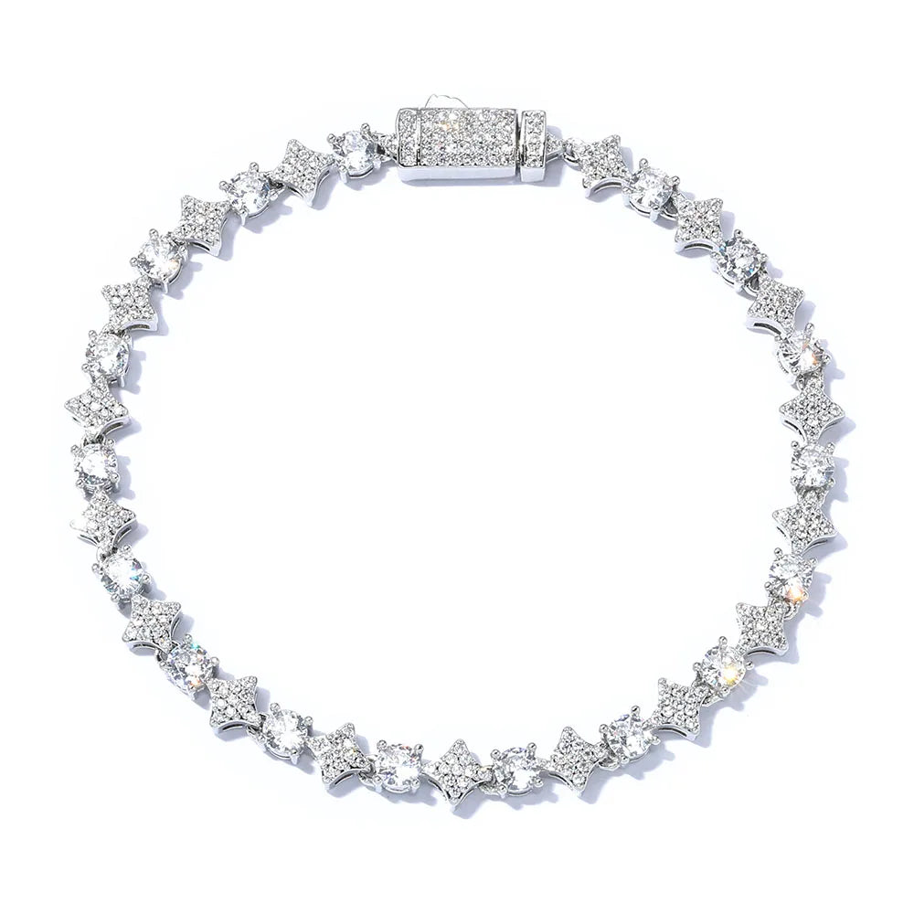 Bracelet Tennis Léger en Zircon Cubique – Bijou Mixte Élégant & Brillant | Style Luxe et Intempore
