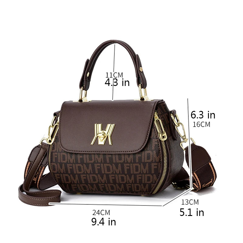 Sac à Main Femme Chic & Vintage – Mini Sac à Bandoulière avec Poignée | Style Élégant et Pratique