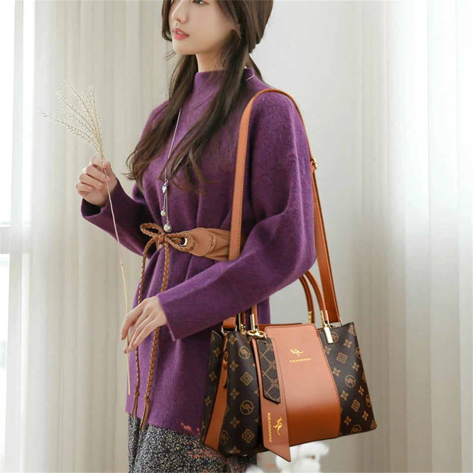 Sac à Main Femme Élégant en Cuir Souple – Grande Capacité & Design Chic | Sac Porté Épaule ou Bandoulière