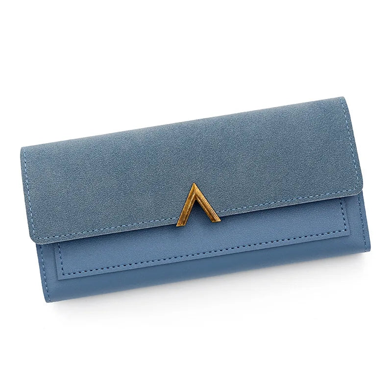 Portefeuille Long Femme Élégant – Cuir Doux, Multi-Rangements & Fermeture Sécurisée | Style Chic et Pratique