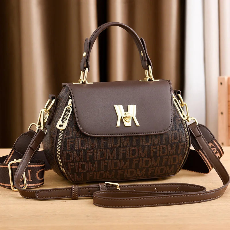 Sac à Main Femme Chic & Vintage – Mini Sac à Bandoulière avec Poignée | Style Élégant et Pratique
