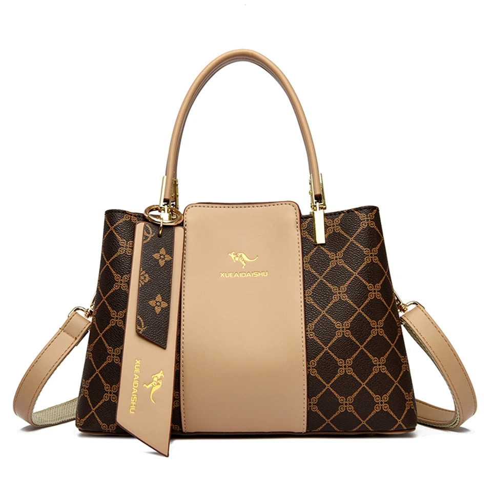 Sac à Main Femme Élégant en Cuir Souple – Grande Capacité & Design Chic | Sac Porté Épaule ou Bandoulière