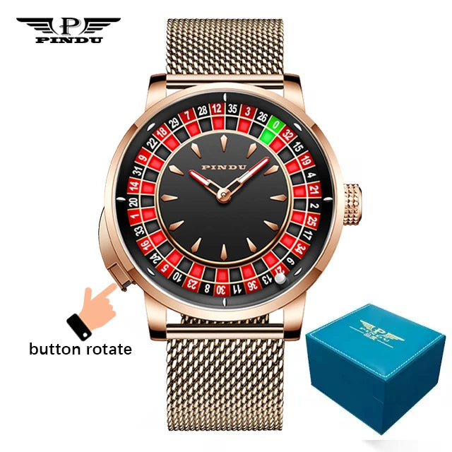 Montre mécanique PINDU Design NH35A – Élégance audacieuse & précision automatique