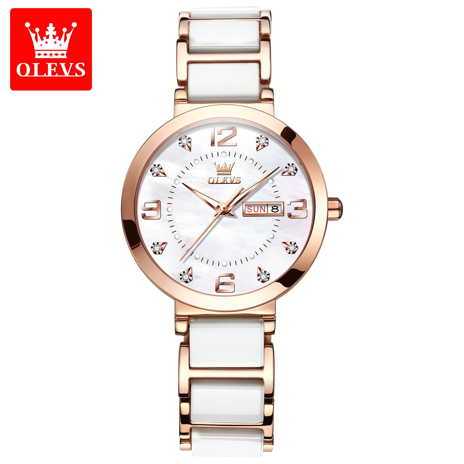 Montre-bracelet de luxe pour femme OLEVS - élégante et tendance