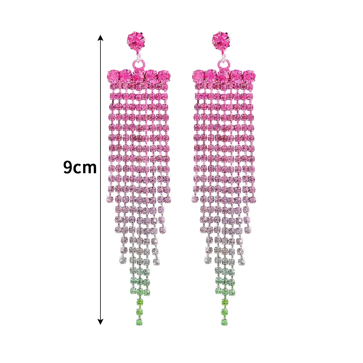 Boucles d’Oreilles Cristal Élégantes – Longues & Scintillantes | Spécial Soirée, Mariage & Événements – Le Monde de Cindy