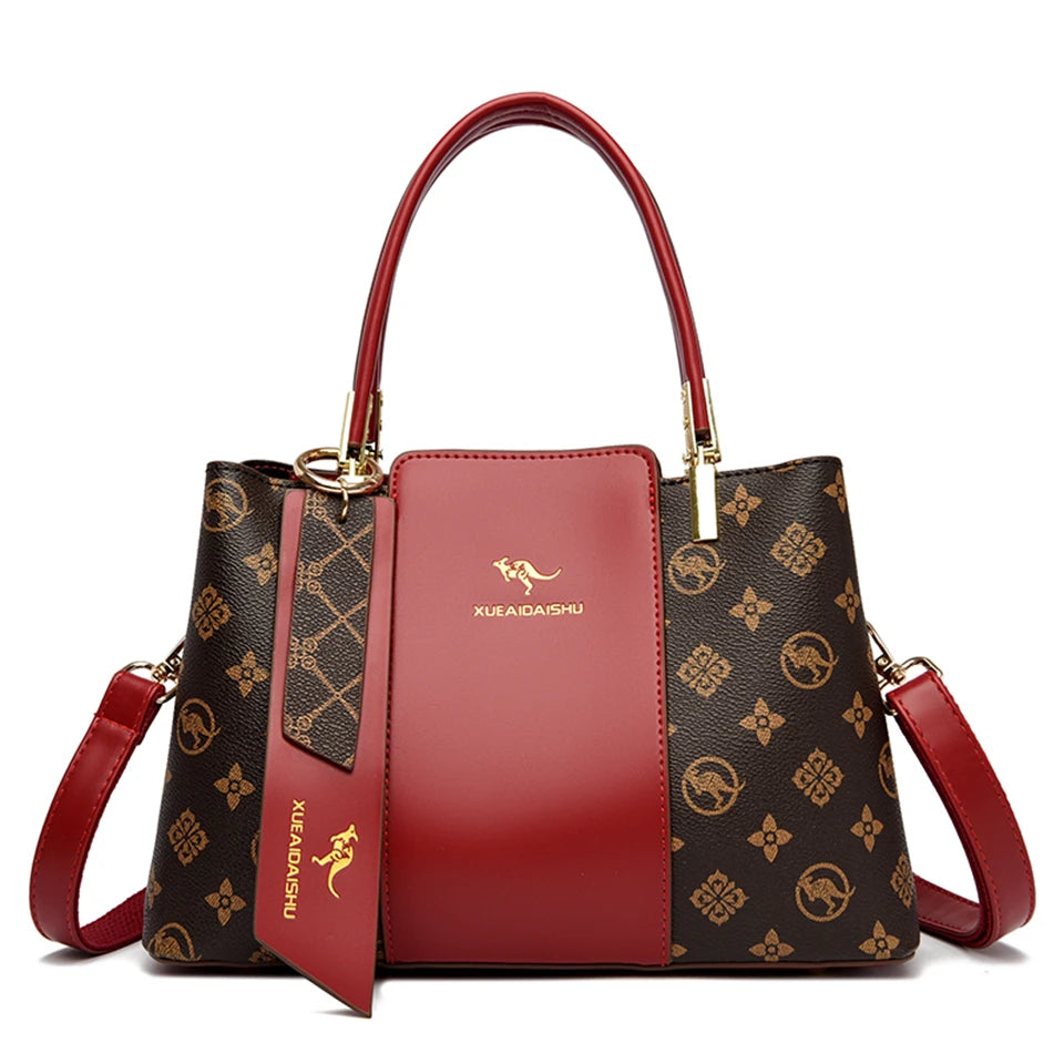Sac à Main Femme Élégant en Cuir Souple – Grande Capacité & Design Chic | Sac Porté Épaule ou Bandoulière