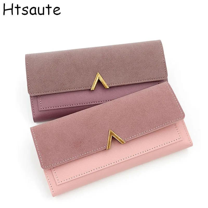 Portefeuille Long Femme Élégant – Cuir Doux, Multi-Rangements & Fermeture Sécurisée | Style Chic et Pratique