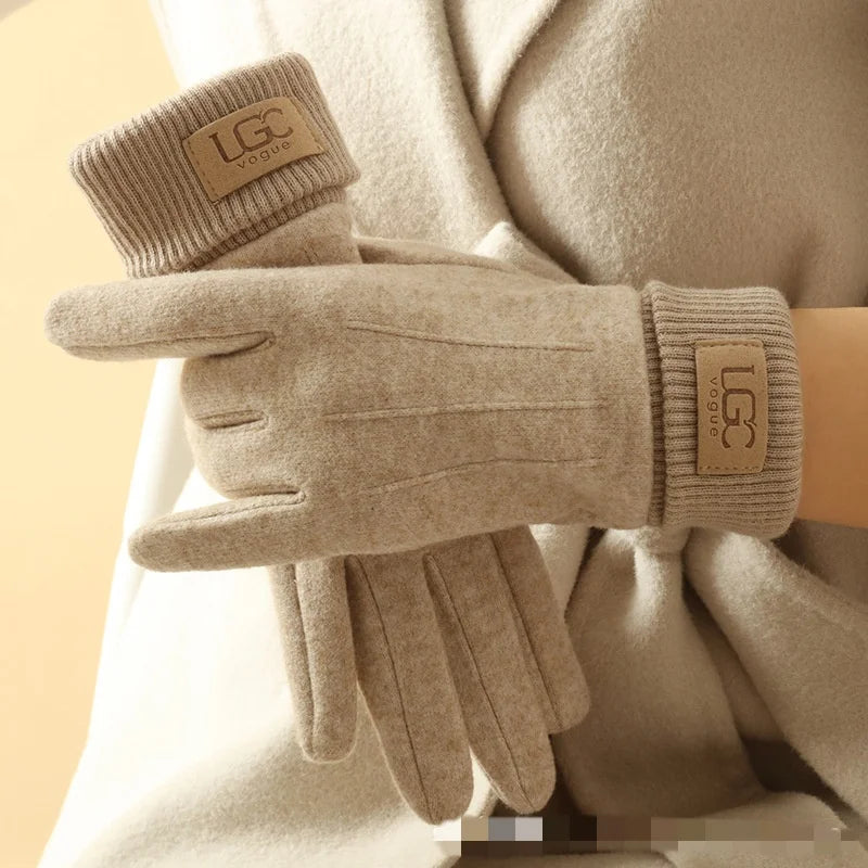 Gants Femme Hiver en Cachemire Doux – Tactiles pour Smartphone | Élégants, Chauds et Confortables